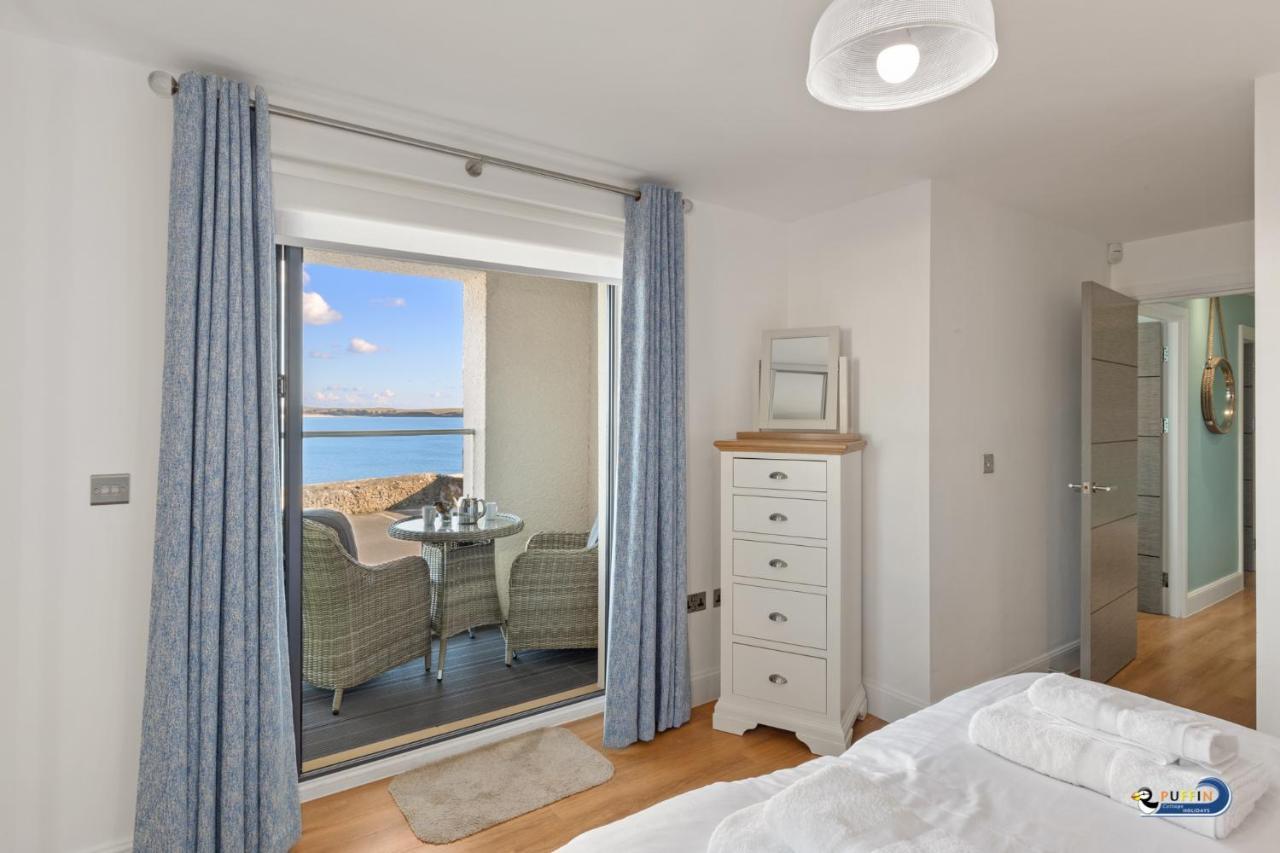 Apartment 8 Waterstone House - Luxury Apartment, Sea Views, Pet Friendly تينبي المظهر الخارجي الصورة